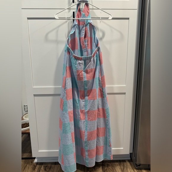 Tuckernuck Madras Seersucker Jagger Dress - Picture 4 of 4